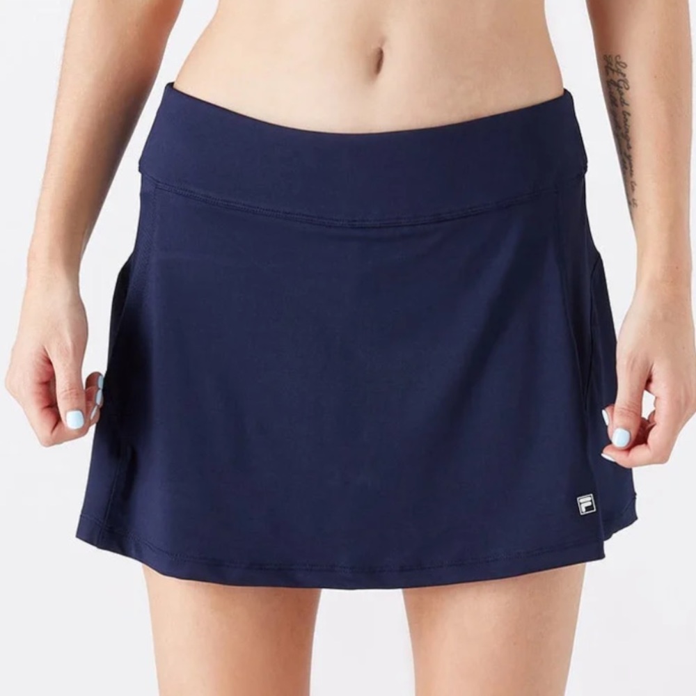 Fila Navy Blue Athletic Tennis Skort
